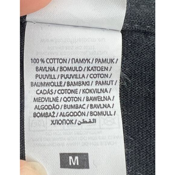 Men's Nirvana T Shirt 100% Cotton Black Yellow Seattle Washington Guitar Band M - Picture 6 of 6